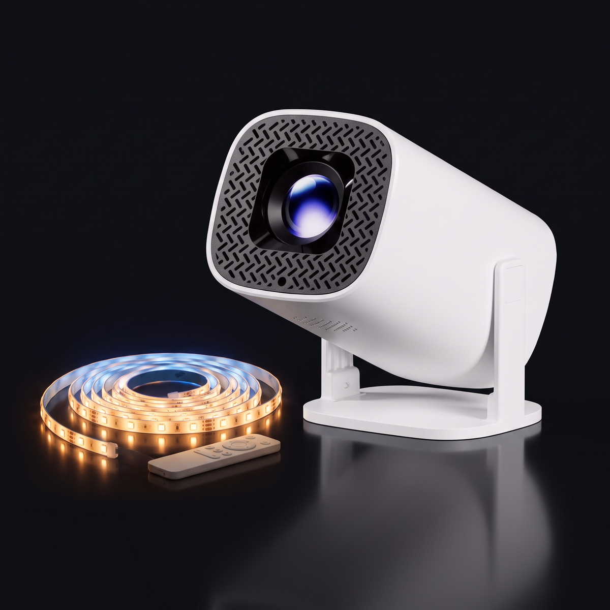 המקרן החכם עם רצועת LED שמגיעה במתנה